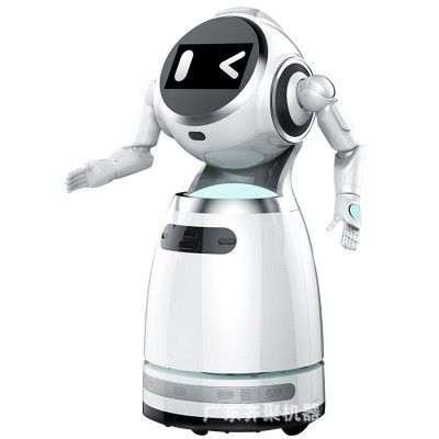 租展厅迎宾智能机器人接待自动讲解带路导览图4