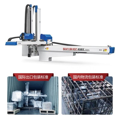 工业机械臂五轴伺服框架机械手 注塑机专用上下料自动化手臂直供图4