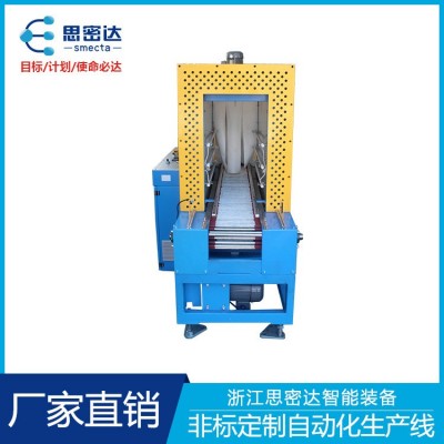 通用双温区热收缩包装机高低温双炉配合作业图2