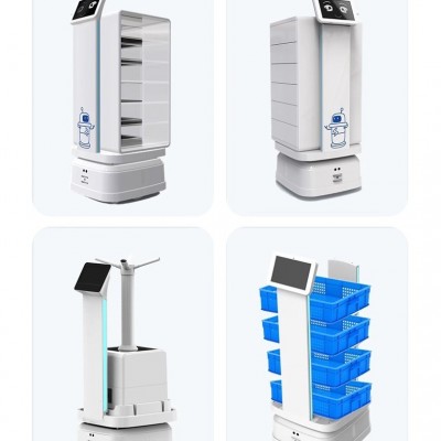 车间物流运输车送货送物AGV搬运小车图4