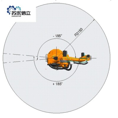 库卡卸码垛机器人Kuka高负载300kg四轴码垛机器人图5