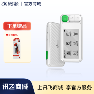 科大讯飞E听说单词通E100 2.66英寸墨水屏 离线拼读查词 发音评测 主流教材同步 单词听写练习 E听说单词通E100 2.66英寸 8GB
