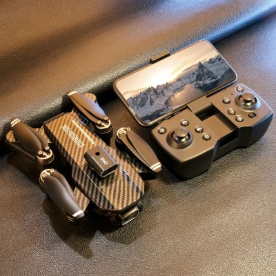 跨境热卖V162无刷无人机高清航拍智能避障光流折叠四轴飞行器航模图2