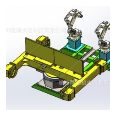 浙江2吨供应自动焊接变位机伺服转台水平3轴旋转焊接辅助设备定金图2