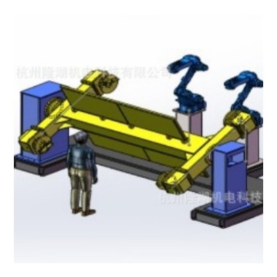 浙江2吨供应自动焊接变位机伺服转台水平3轴旋转焊接辅助设备定金图5