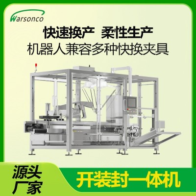 华盛控流水线包装码垛设备医药日化类产品开装封一体机工业机器人图2