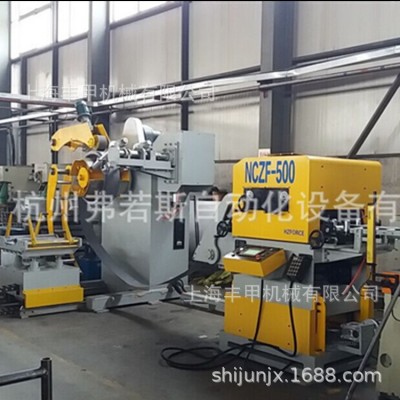 江浙沪新能源铝壳三合一数控送料机 厚板剪板机三合一自动送料机图3