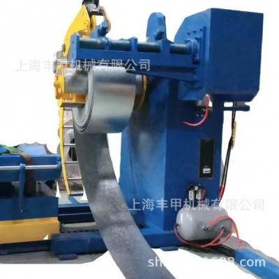 出口丰甲收卷机材料架 厨具冲床纠偏收料机 点线机 拉丝收放卷机图5