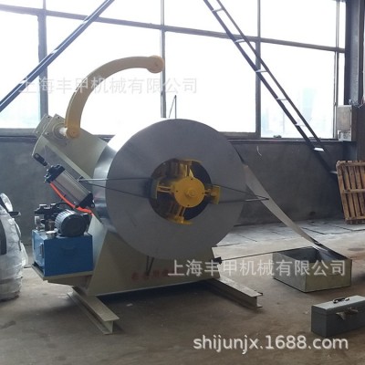 出口丰甲收卷机材料架 厨具冲床纠偏收料机 点线机 拉丝收放卷机图4