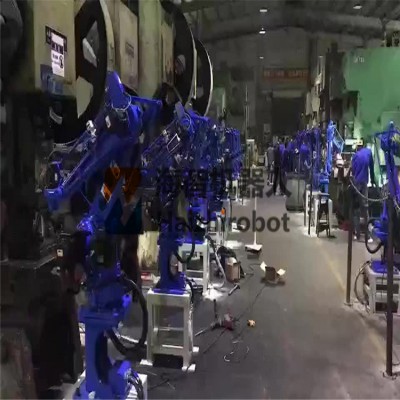 六轴机械手 喷涂油漆 机床上下料 学校教学 冲床液压 工业机器人图3