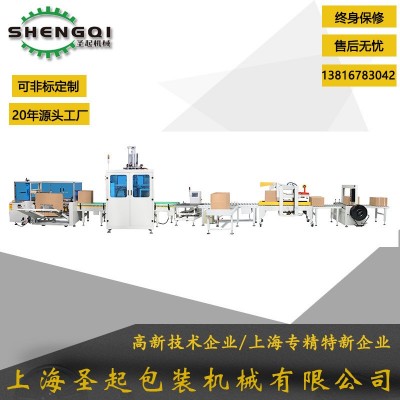 厂家供应家电行业新能源行业超大纸箱机器人开箱生产线装箱码垛机图3