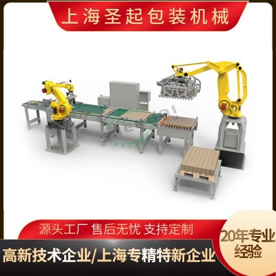 实力工厂各类医药食品机器人自动装箱纸盒瓶子装箱机器人图4