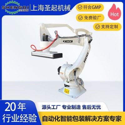 源头工厂供应智能装箱机械手全自动工业型搬运码垛机器人图2