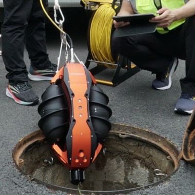 动力声呐检测机器人智能倒虹吸高水位管道过河管道满水管道箱涵图2