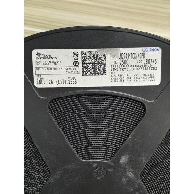 全新原装LM2743MTCX/NOPB TSSOP14封装 电源管理芯片LM2743MTCX