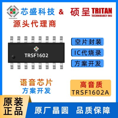 硕呈语音芯片TRSF1602A原装正品170秒FLASH型SOP8/16/24 音乐芯片图2