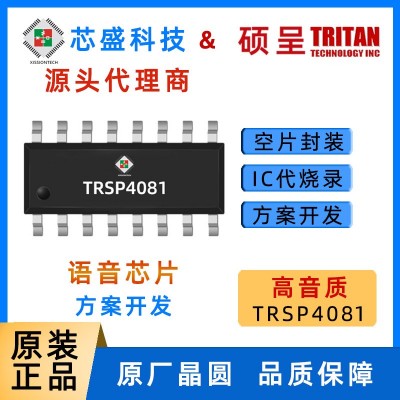 台湾硕呈原装TRSP4081语音芯片4通道SOP封装IC集成电路高性能芯片图3