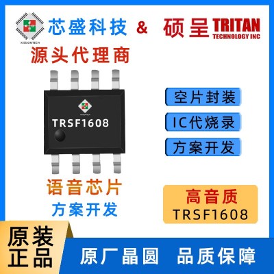 TRITAN硕呈芯片TRSF4B060A语音芯片14脚封装语音空片电子提示音IC图2