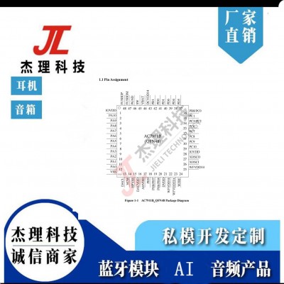 杰理芯片AC7911BA-BB-AI智能语音-豆包-deepseek大模型杰 理方案图2