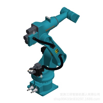 六轴关节打磨工业机器人机械臂飞边毛刺浮动头上下料机械臂图5
