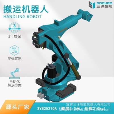 210kg 2.5米大负载工业机器人三轴机械臂小型6轴机械手图3