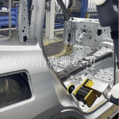 大儒科技汽车部件尾翼打磨天窗去焊缝DFC力控系统智能自动机器人图5