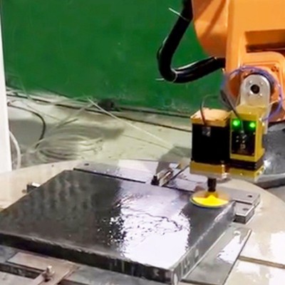 大儒科技DFC力控系统柔性打磨卫浴盖板批量生产浴盆机器人机械手图4