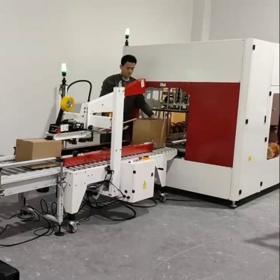 源头工厂全自动码垛机机器人食品工厂流水线自动码垛纸箱 搬运机厂图3