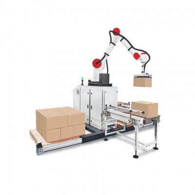 源头工厂全自动码垛机机器人食品工厂流水线自动码垛纸箱 搬运机厂图4