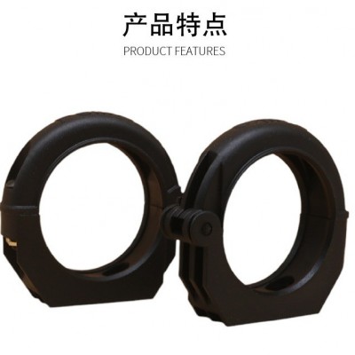 配件波纹管固定座滑动式固定式内夹搭配管线包直销全新尼龙机器人