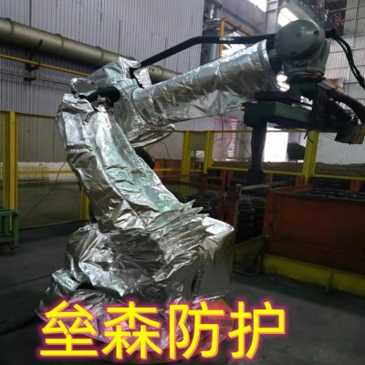 川崎BX300机器人防尘罩耐高温隔热耐腐蚀防护服厂家图2