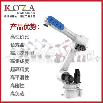 工业机器人 不锈钢打磨机械臂 多关节机器人 高精密伺服电机图2