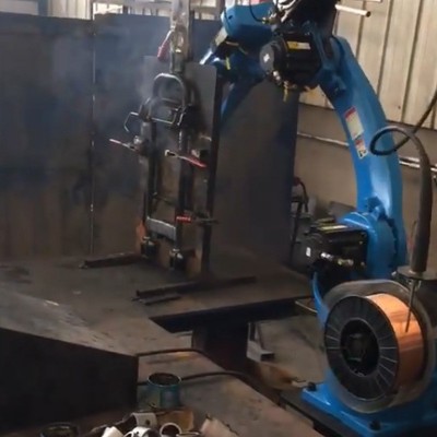 润祥焊接上下料搬运码垛六轴工业机器人全自动化机械臂多功能设备图3