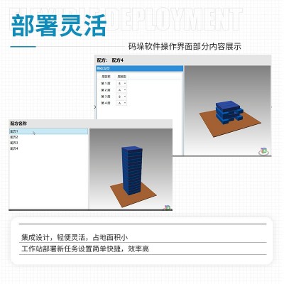 工业码垛协助机器人全自动上料包装码垛机器人工业机械搬运手臂图3