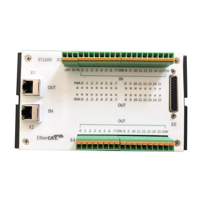 EtherCAT控制器协议通信以太网远程io一体式控制PLC触摸屏控制器图4