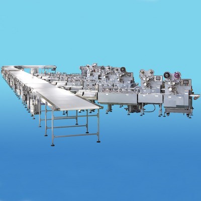 厂家蛋糕巧克力饼干分拣设备曲奇面包休闲食品糖果理料喂料包装机图2