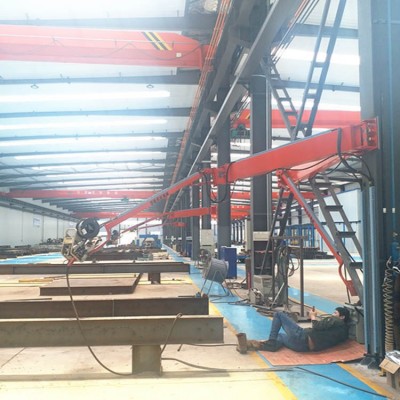 送丝机悬臂 液压旋臂操作机架 吸尘臂净化车间焊机空间臂厂家直销图2