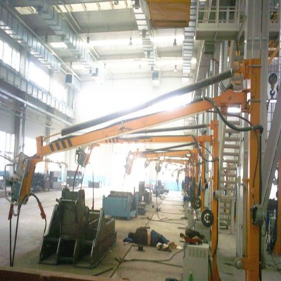 送丝机悬臂 焊机空间臂 机架4米单臂弹簧式焊接吸尘臂操作辅机