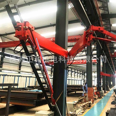 送丝机悬臂 4.2米液压操作机架 多节臂焊接空间臂灵活旋转360°图2