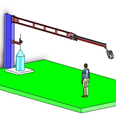 悬臂送丝机 2.5米-12米 JDB 悬臂支架 二保焊机空间臂 三一重工图4