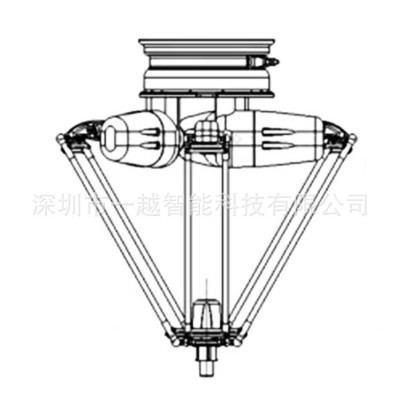 新高配置并联机器人自动搬运装箱delta工业机器人高速分拣蜘蛛手图5