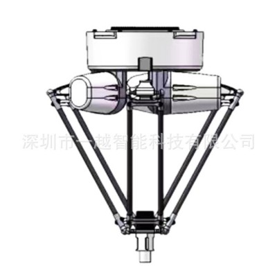 10年厂家并联机器人湿纸巾自动贴盖应用高速分拣蜘蛛手工业机械臂图4
