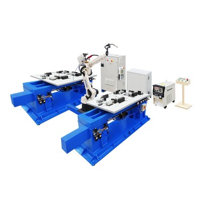 不锈钢隐形井盖自动焊接机器人工作站工业焊接机械手臂6轴二保焊图5