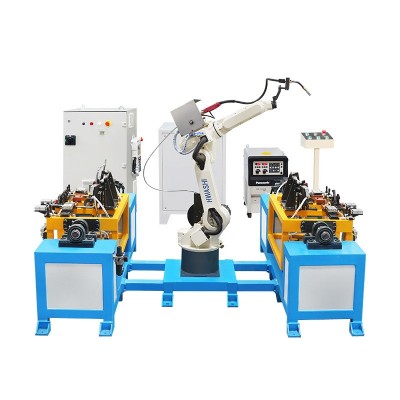 工业焊接机器人生产不锈钢桌椅子家具金属架自动焊接机械手 臂定制图4