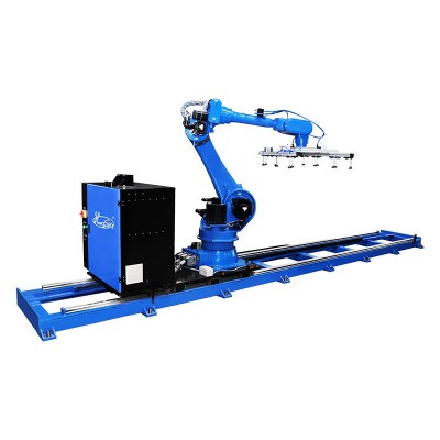 定制工业自动化抓料机械臂压铸码垛第七轴地轨机械手上下料机器人图4