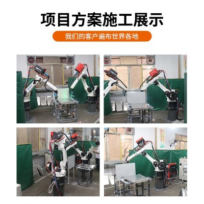 工业铝板材焊接铝焊机器人铝板外壳双6轴机械手臂自动焊接工作站图3