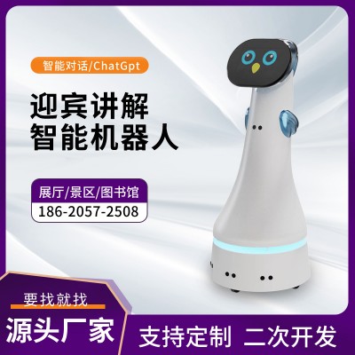 智能接待讲解员机器人导览导购营业大厅美容院前台写字楼博览展会