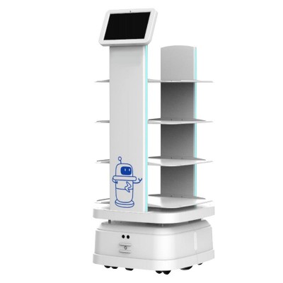 机器人搬运工厂轨道AGV无需智能搬运规划自动路径配送顶升千斤顶图4