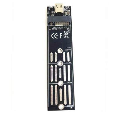 工厂直销RTL9201R/JMS576 NGFF 5G 固态SSD硬盘盒/易曲线PCBA板子图4