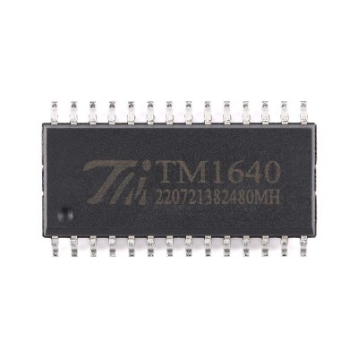 TM1640(TA2103)新版本 SOP-28 LED驱动控制IC图5